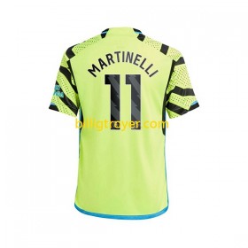 Billige Fotballdrakter Arsenal Gabriel Martinelli 11 Bortedraktsett 2023/24 Kortermet
